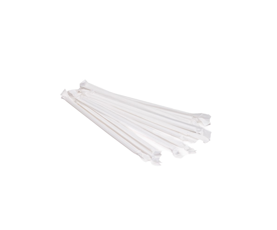 Spring Grove® Clear Polypropylene Straw (7.75 in.)